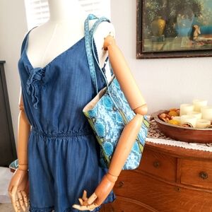 SOFT DENIM ROMPER